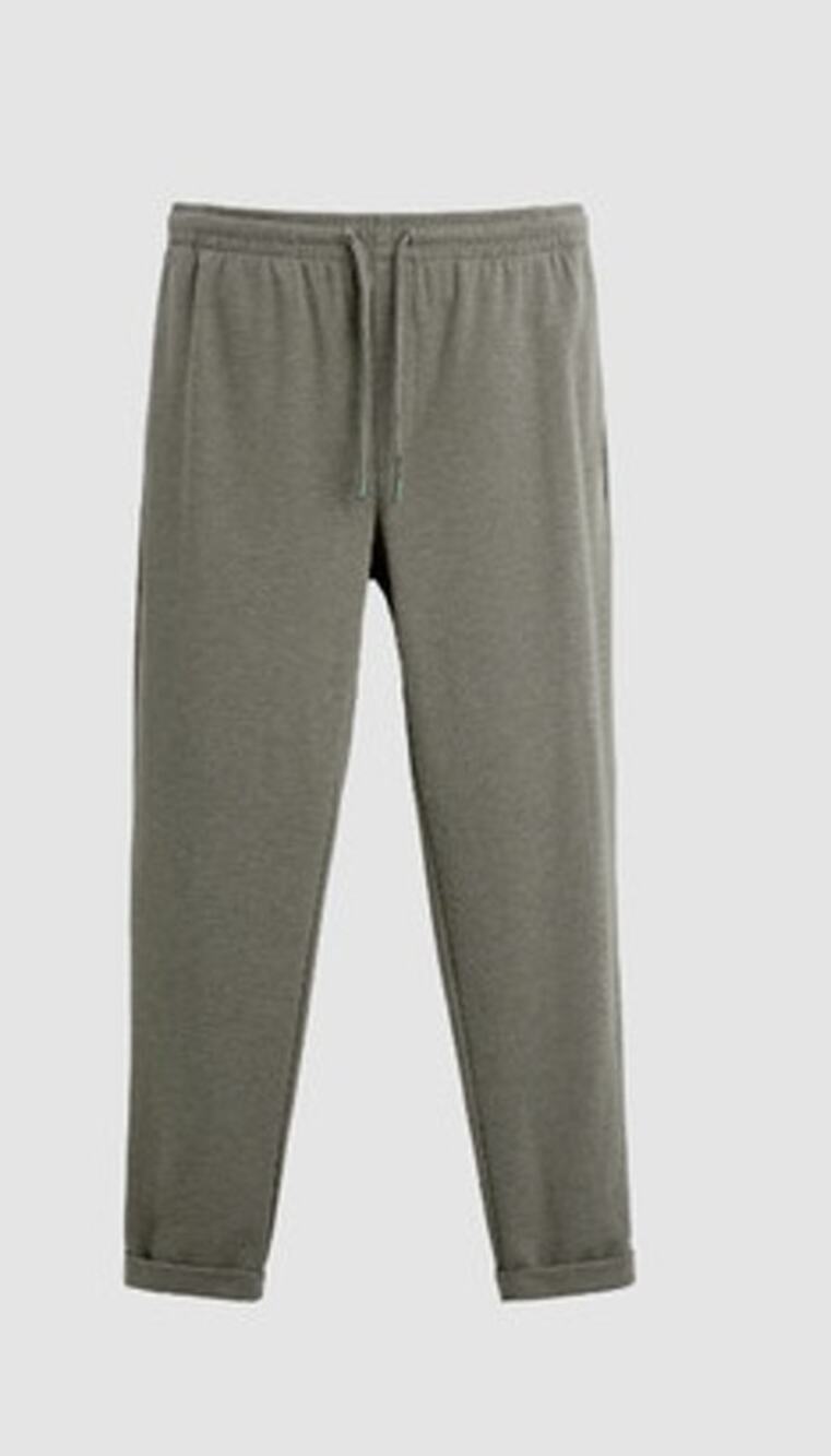 ZARA WOMENS EASY CARE JOGGER WAIST TROUSERS SIZE MEDIUM